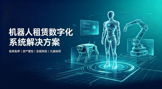 商用机器人RaaS租赁数字化解决方案